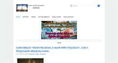 Desktop Screenshot of aodeusunico.com.br